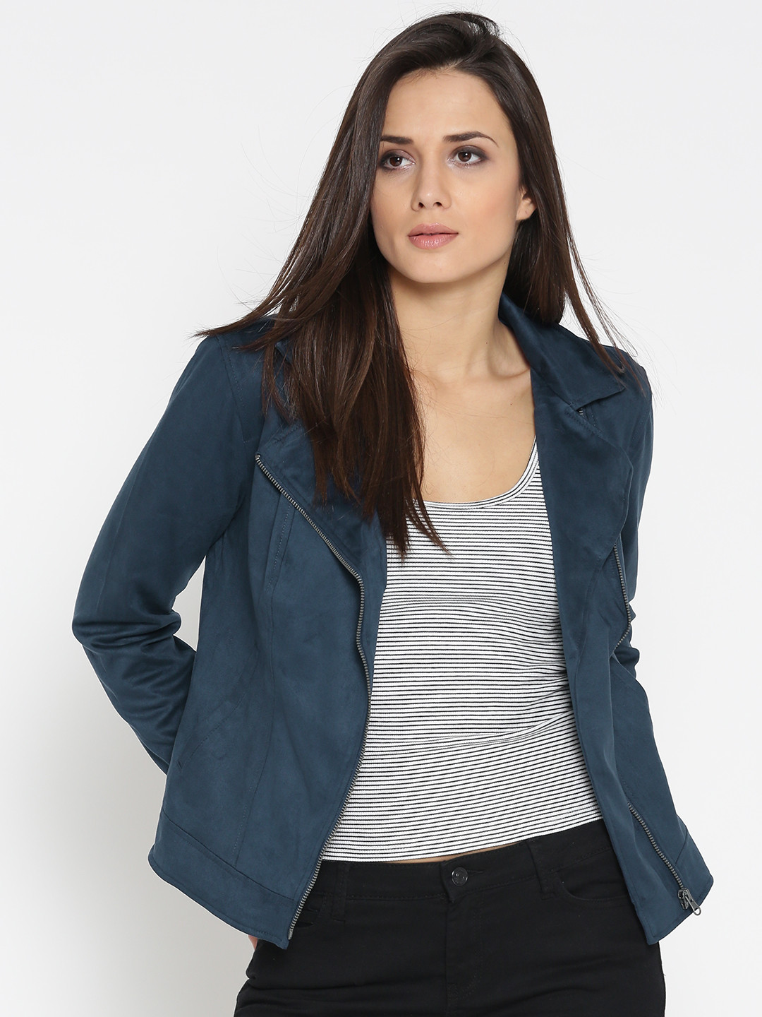 polo shirts for women plus size navy blue leather jacket
